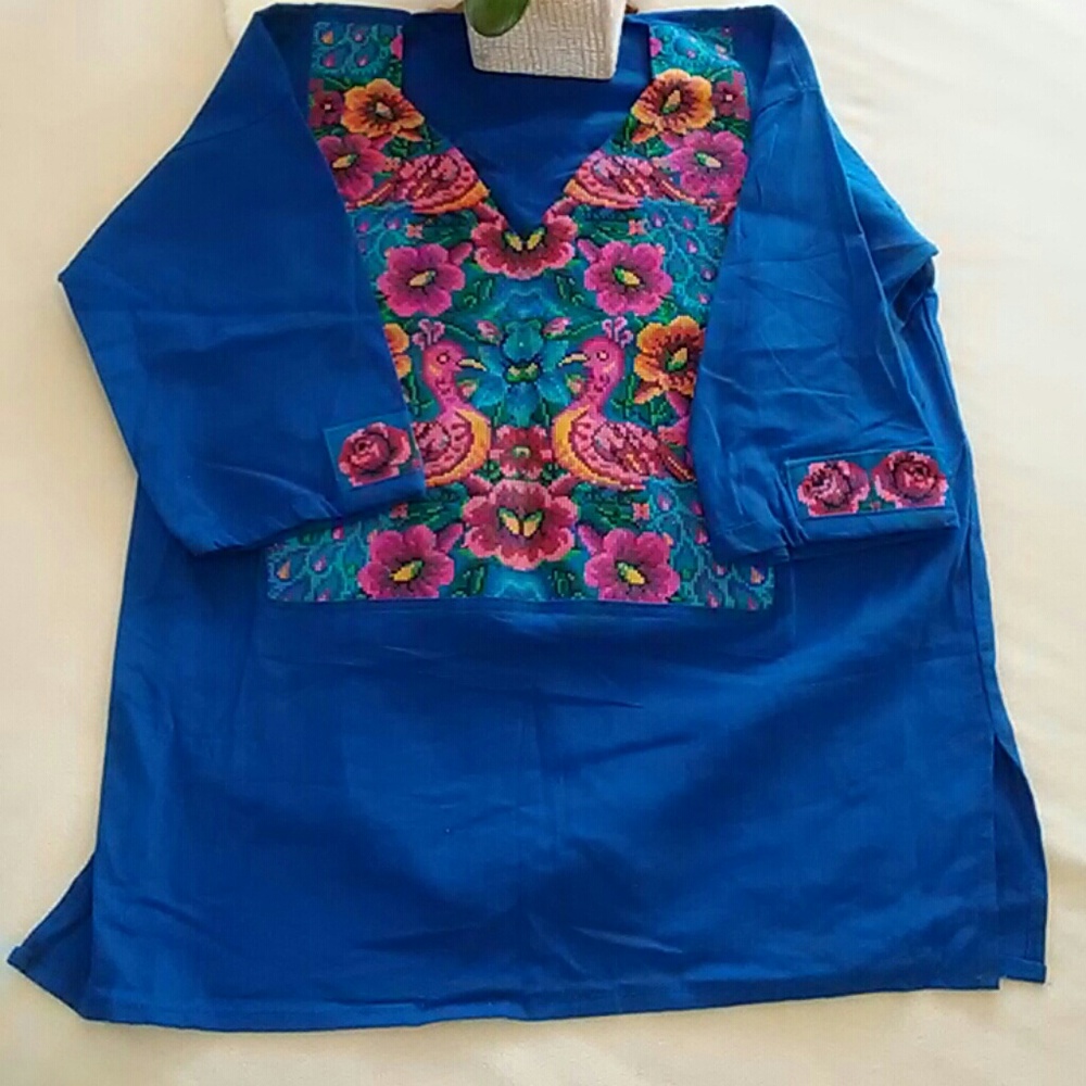 Blue women's top